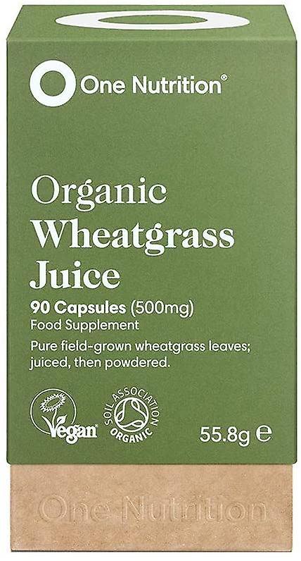 One Nutrition Organic Wheatgrass Juice - 90 Capsules