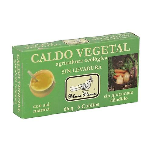 Organic Vegetable Broth with Natural Sea Salt 6 units of 11g