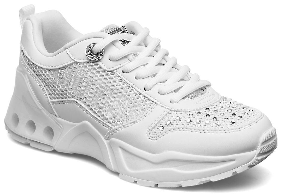 Guess Tandey White Womens Synthetic Trainers Shoes