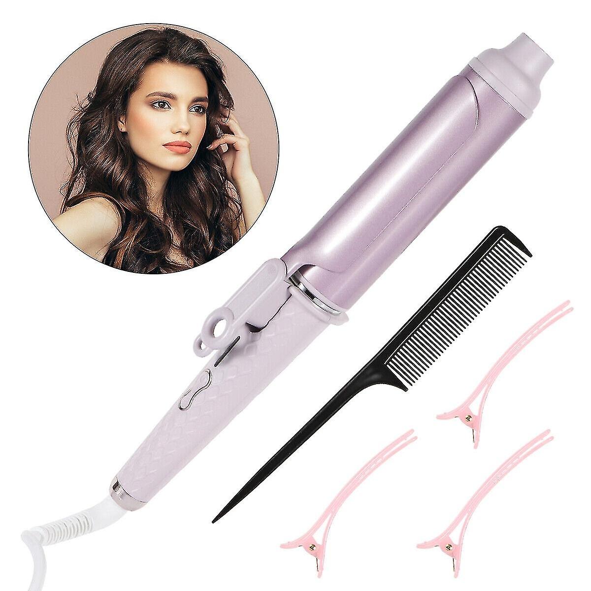 Professional wavy rotating curling iron 87w manual rotating curling iron curling iron