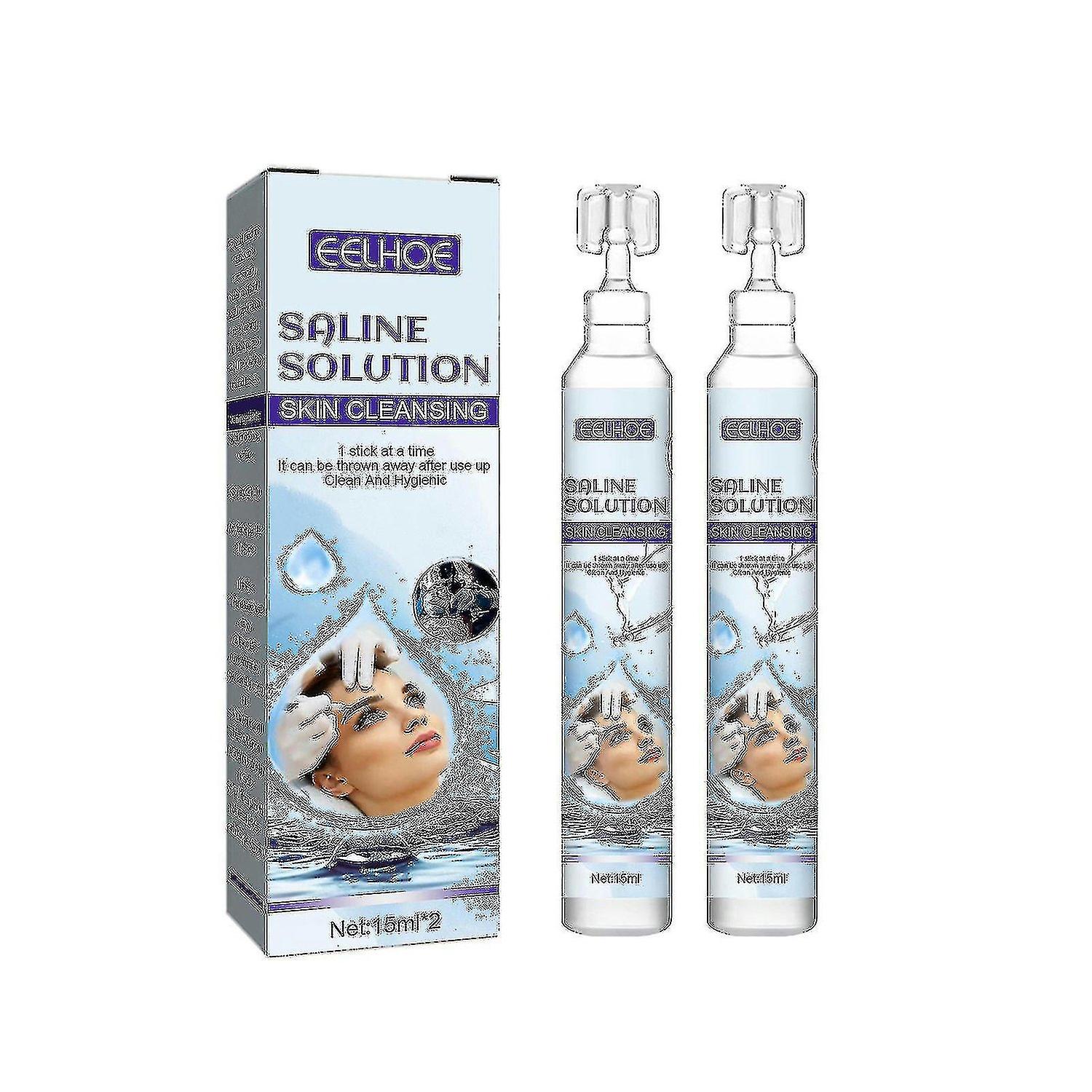 Normal Saline Cleaning Solution To Clean Facial C -x