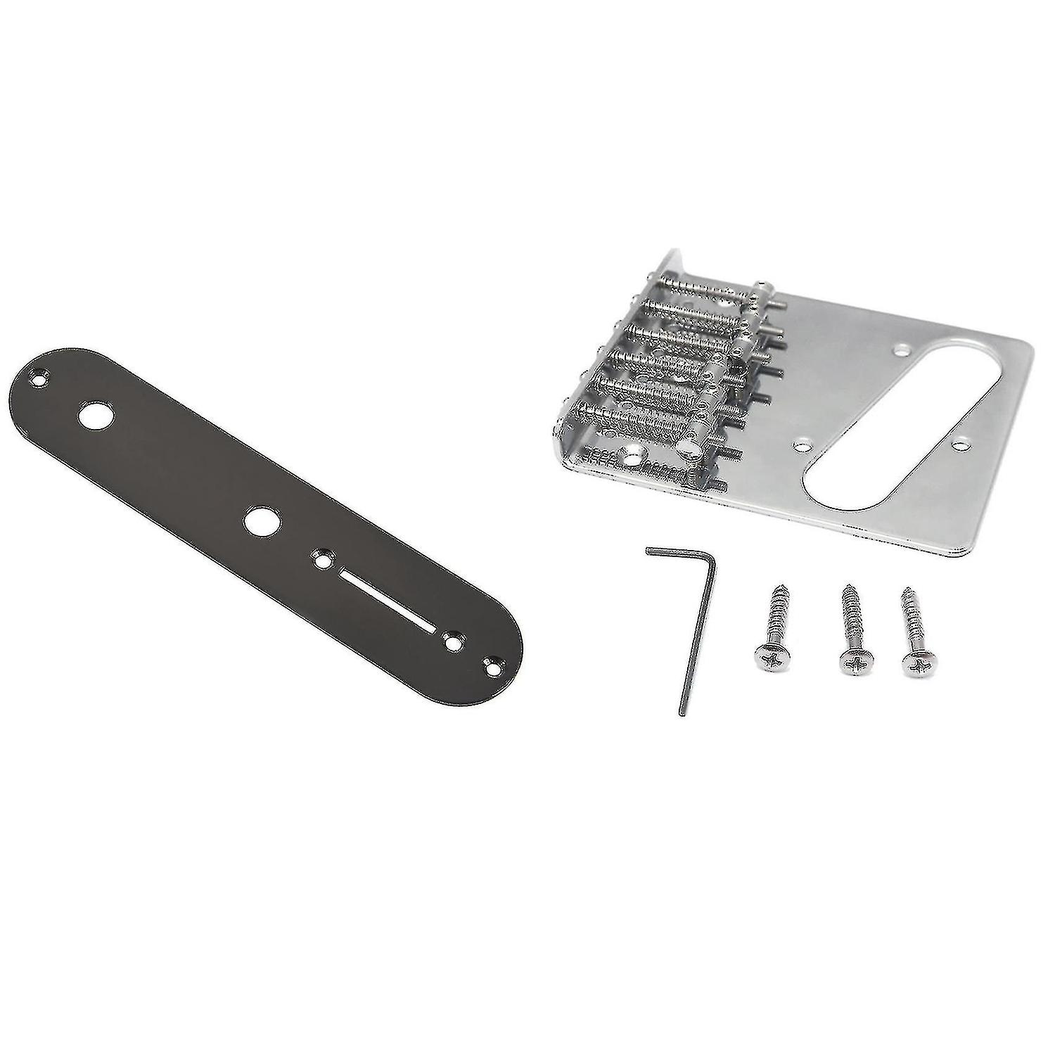 Nouveau style compatible aveccompatible avec6 cordes Saddle Top Loader Bridge pour le style Tele Telecaster