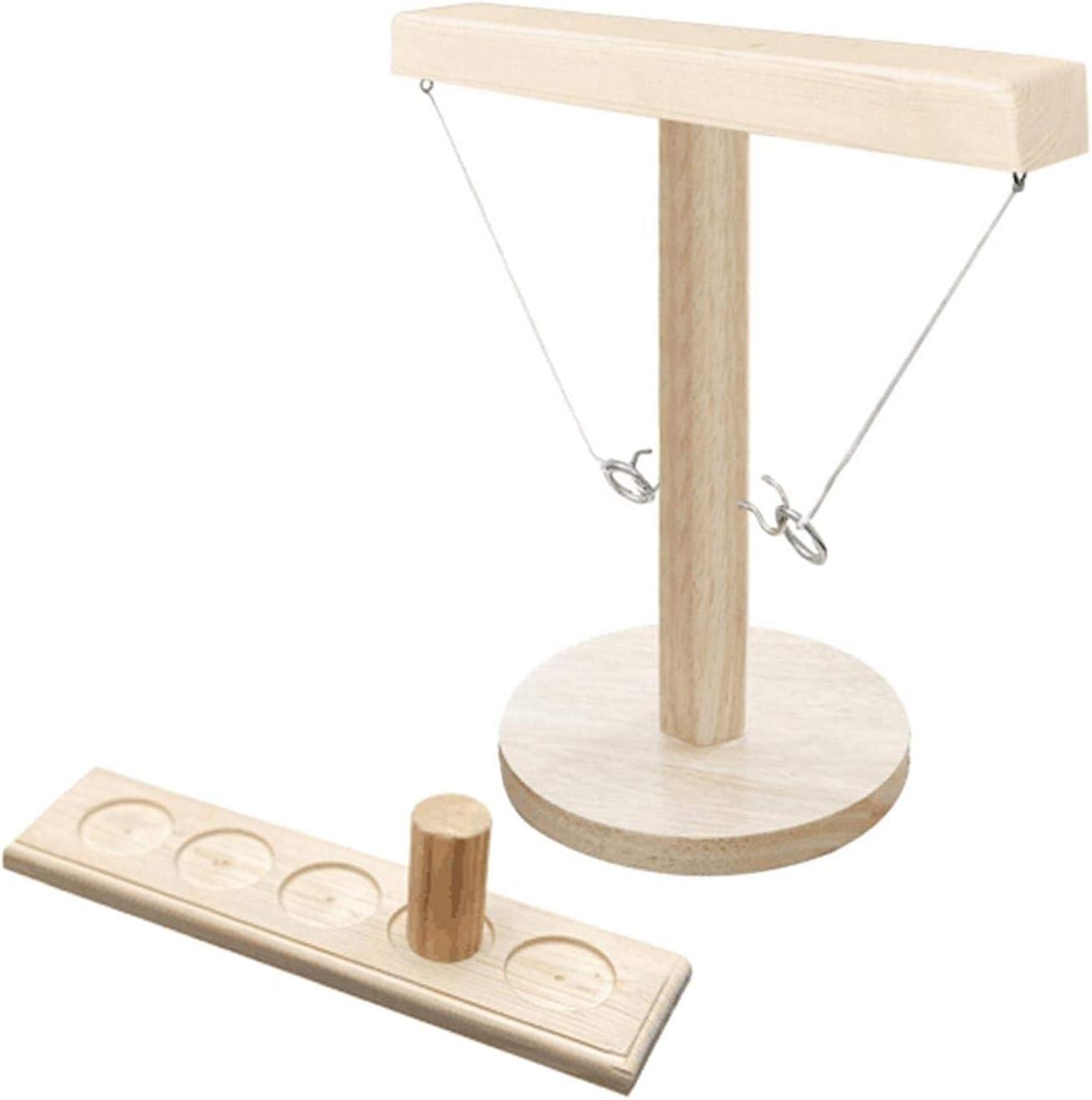 Hooks Ring Toss Game with Shot Ladder Bundle 372