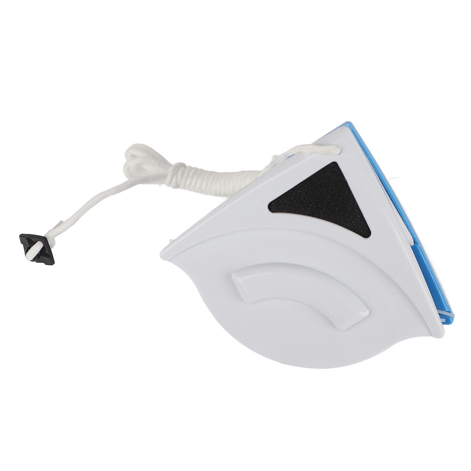 Double sided Magnetic Window Cleaner Glass Surface Wiper Cleaning Tool(Blue )