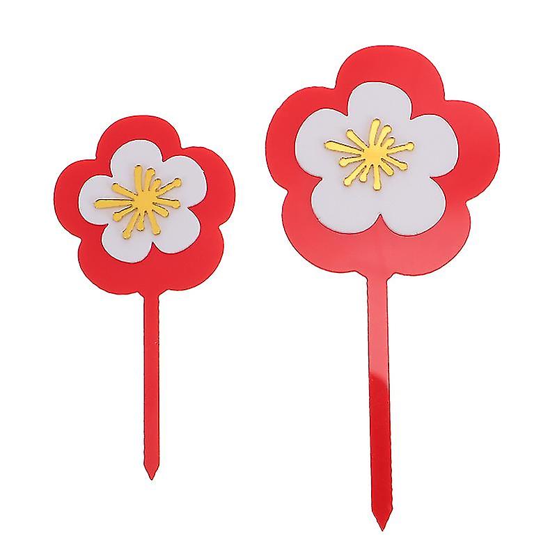 1pcs Plum Blossom Design Cake Toppers