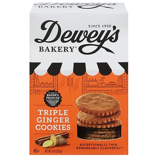 Dewey's Bakery Dünne Kekse Dreifach Ingwer