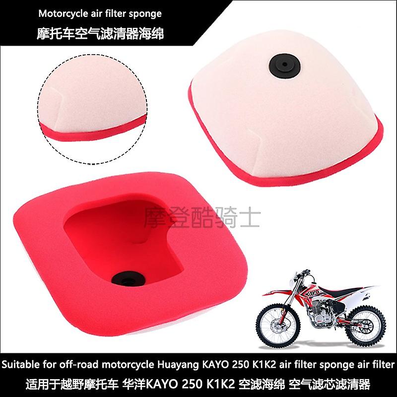 For motocross KAYO 250 K1K2 air filter sponge air filter element filter