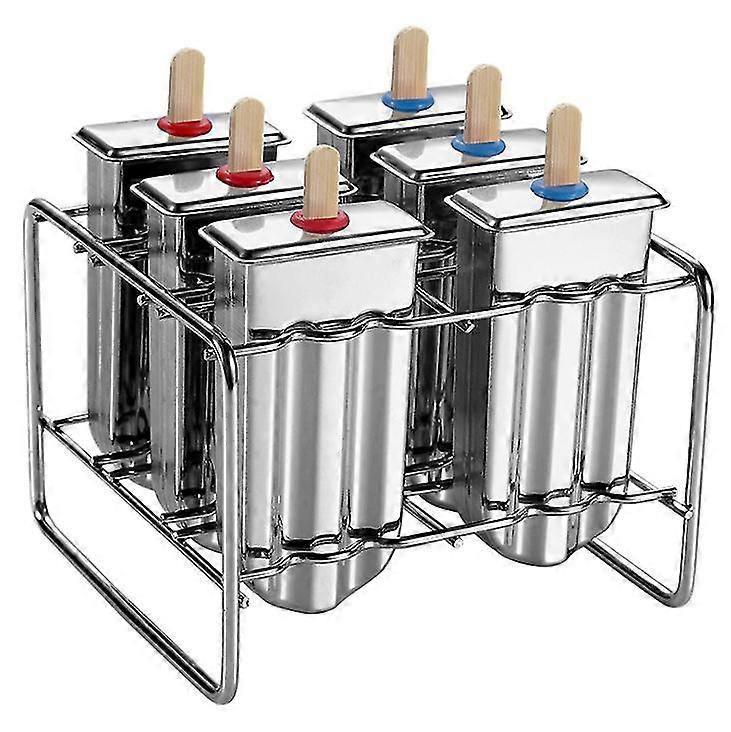 304 Rustfritt Stål Isbit Iskrem Mold