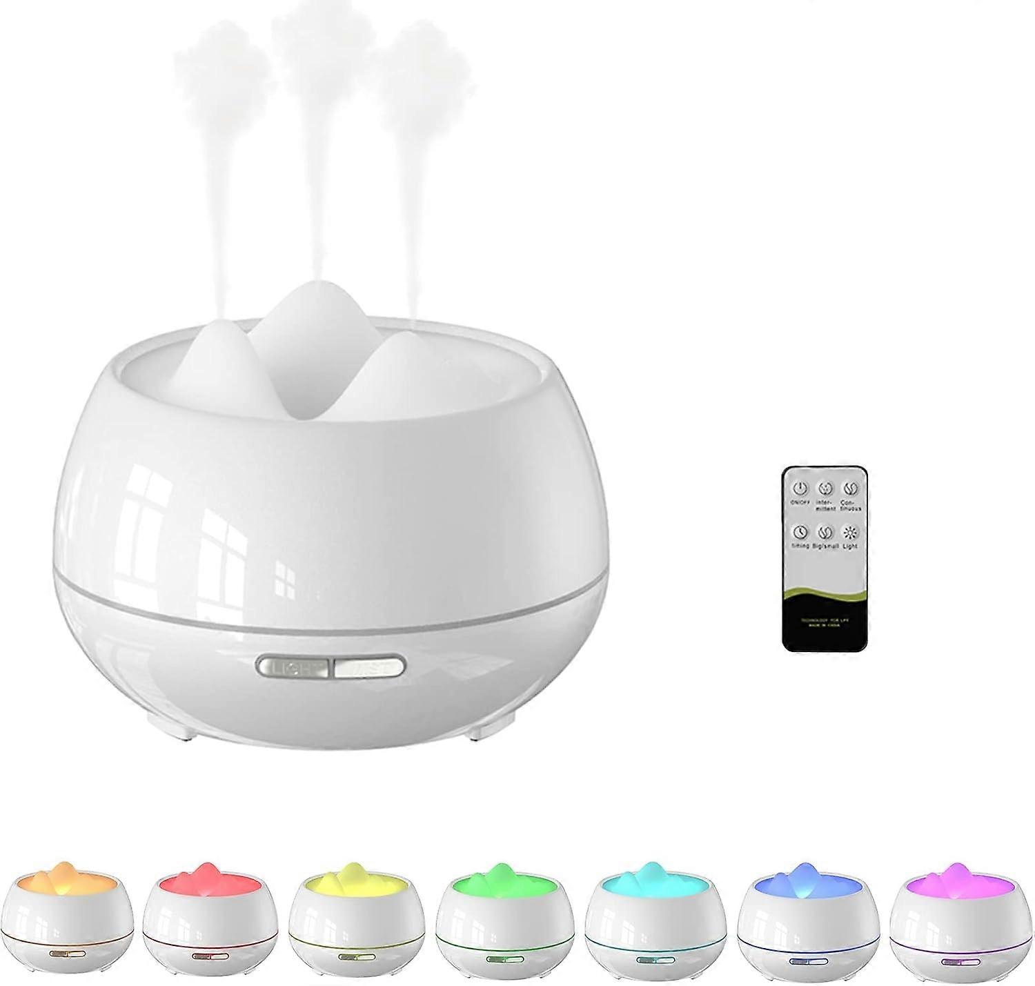 Essential Oil Diffusers, Air Humidifier, Ultrasonic Humidifier 500ML Large Capacity Aroma Diffuser
