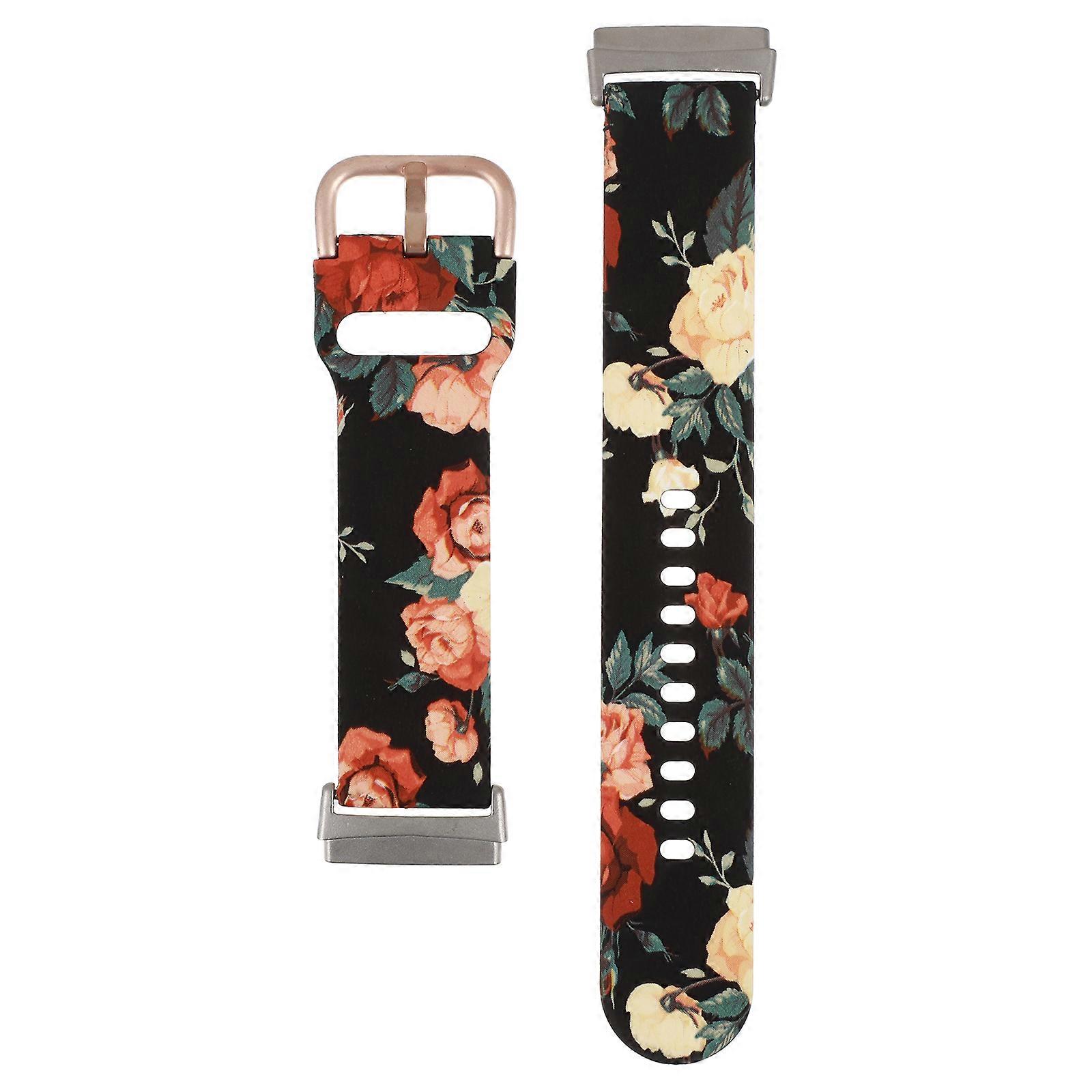 Watch Band Strap Smart Watch Strap Printed Strap Compatible for Fitbit Versa3