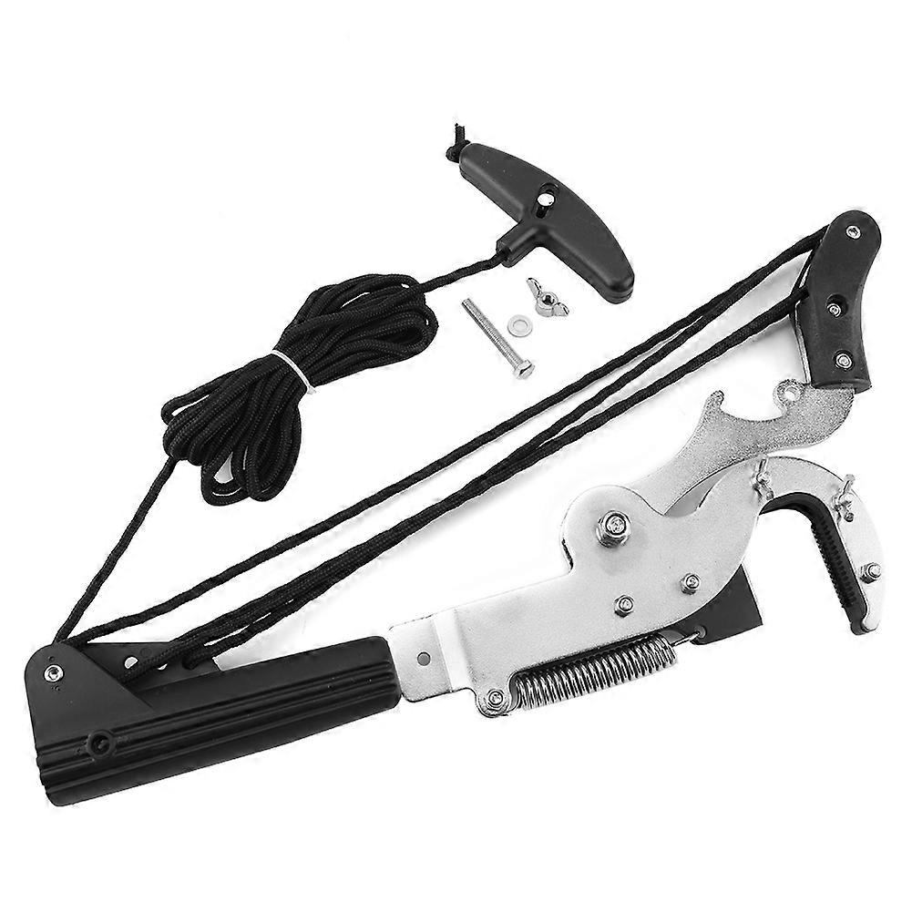 High Branch Scissors Fixed Pulley Tree Pruners Garden Shears with Adapter Rope