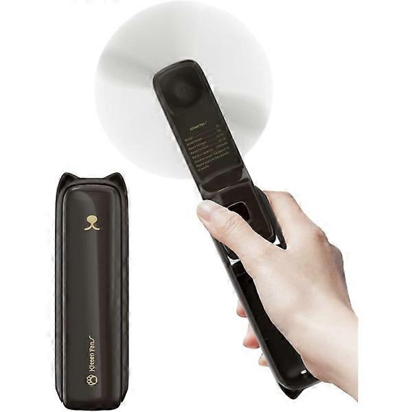 in 1 handheld fan, small foldable pocket fan