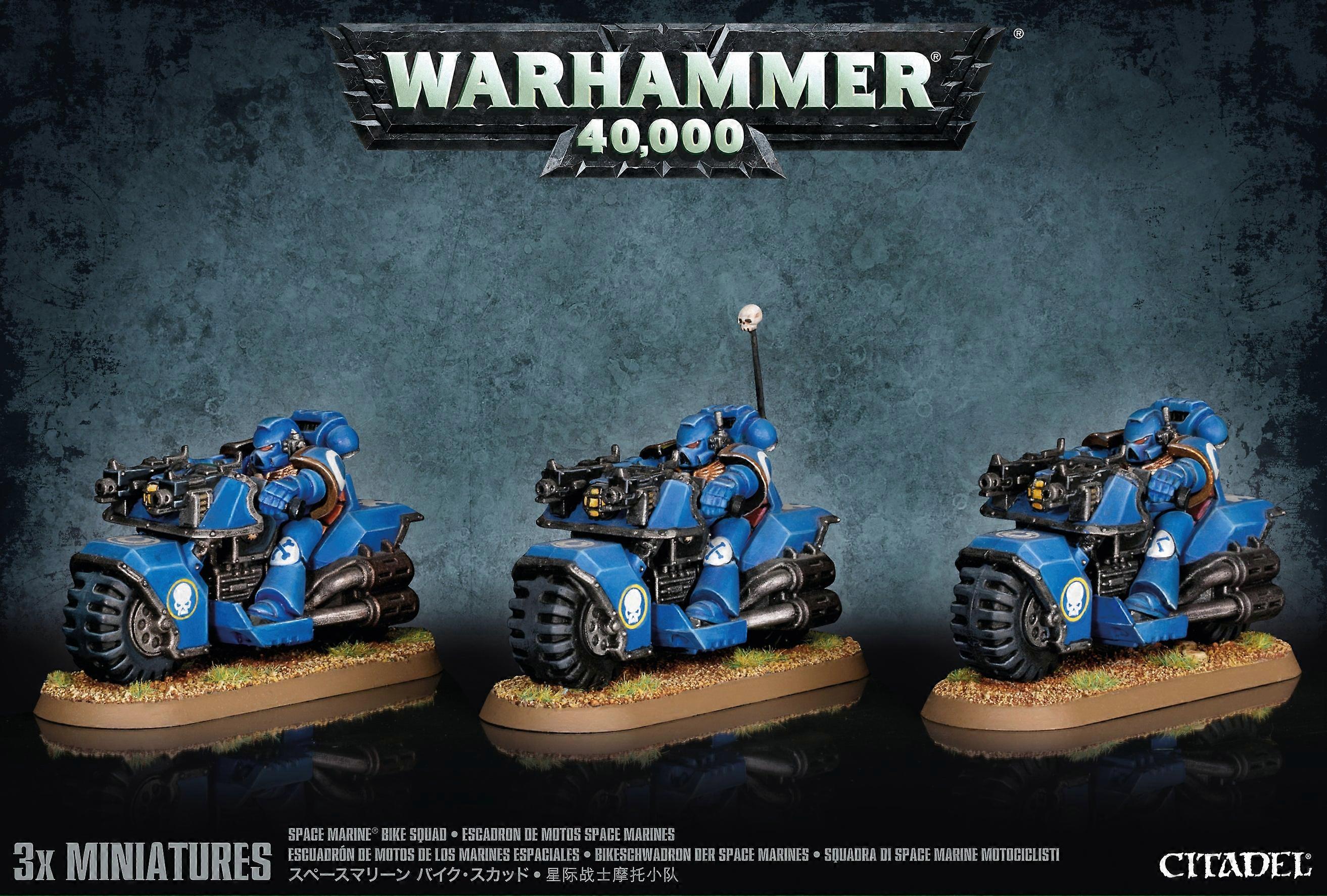 Space Marine Bike Squad