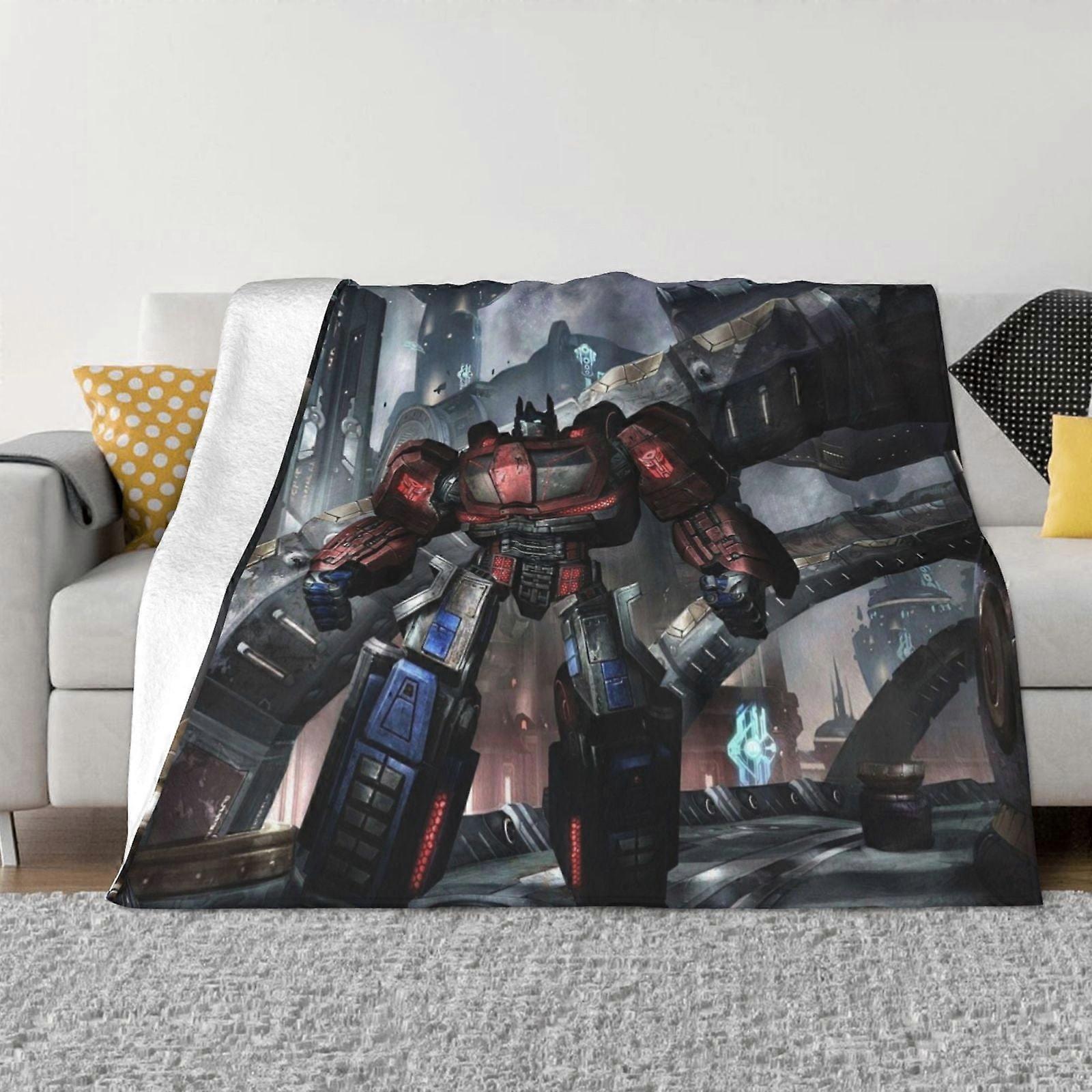 Transformers Coperta In Pile Coperte Calde Super Morbide, Morbida Coperta Fuzzy Accogliente, Per Divano, Divano, Letto, Viaggio, Campeggio -SYS6057