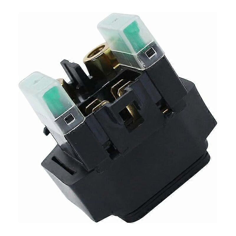 Starter Solenoid Relay For Yamaha YFM Grizzly, Kodiak, Raptor 350/400/450/660 ATVs - 30A Black/Green 4 thumbnail image