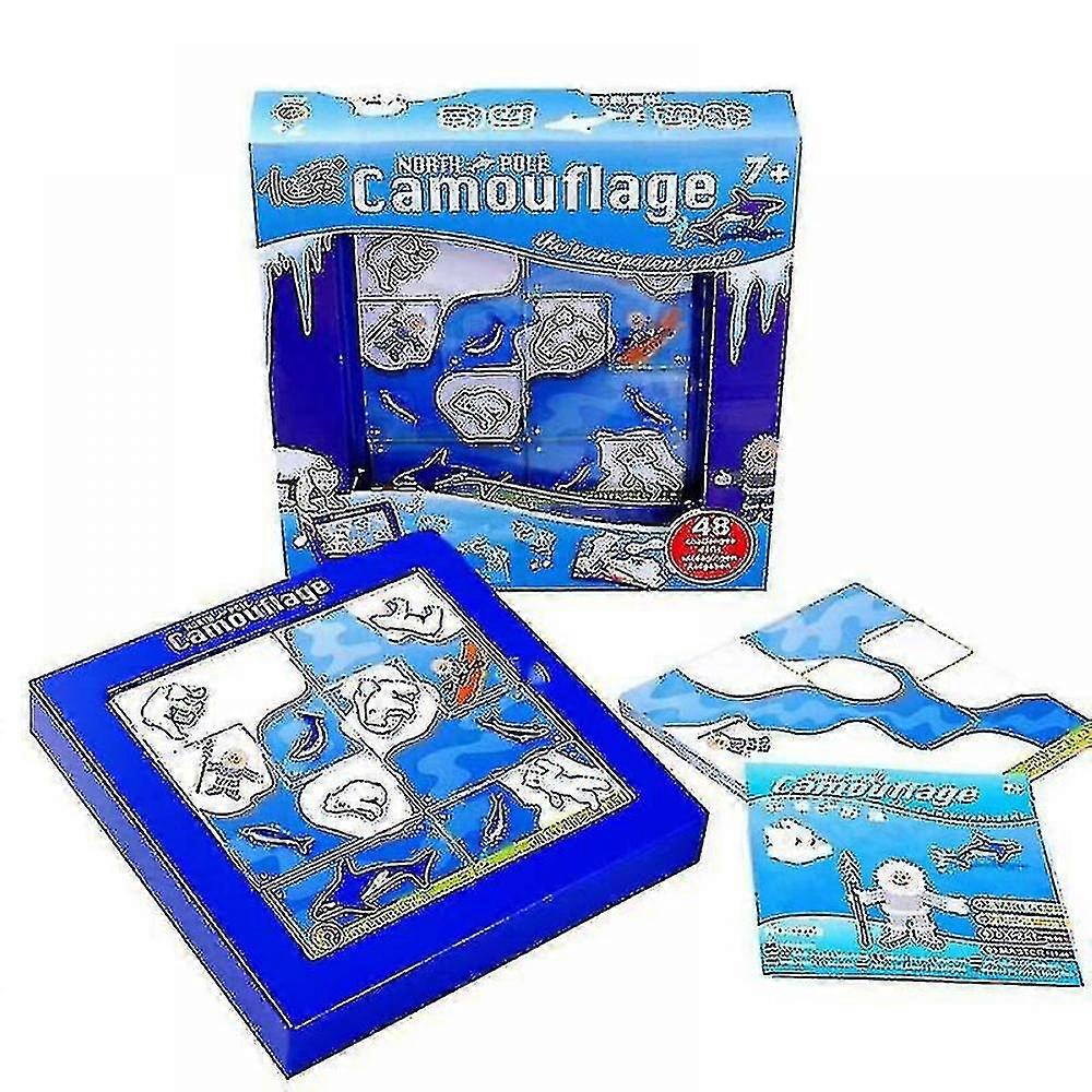 Challenge Iq Training Intelligent Game Polar Bear Disguises Thinking Children's Puzzle Toys, Can Stimulate Children's Imagination Ability