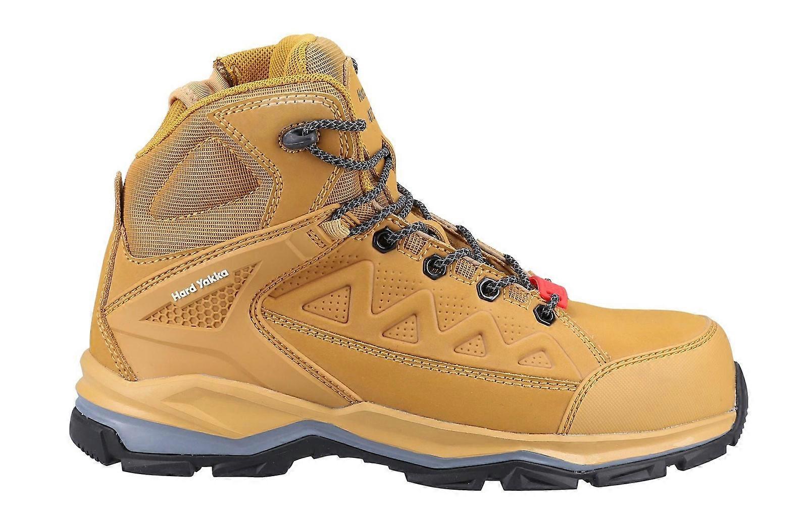 Hard Yakka Atomic PR Hybrid MEMORY FOAM Safety Boots Wheat