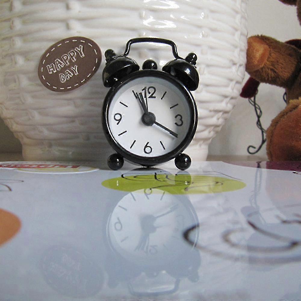 Alarm Clock Creative Cute Mini Metal Small Alarm Clock Electronic Small Alarm Clock