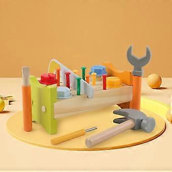 Kids Tool Bench Workshop Workbench Construction Toys For Kids Educational Preschool Learning Montessori Toys Learning Sensory To