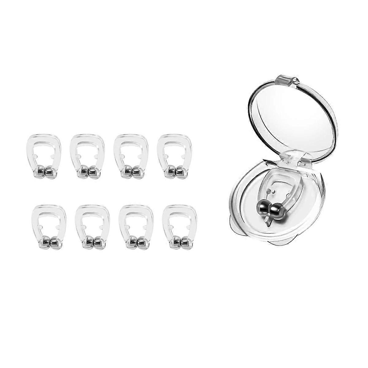 Anti Snoring Devices, with Adjustable Magnet, Snoring Solution for Comfortable and Quieter Sleep, 8PCS