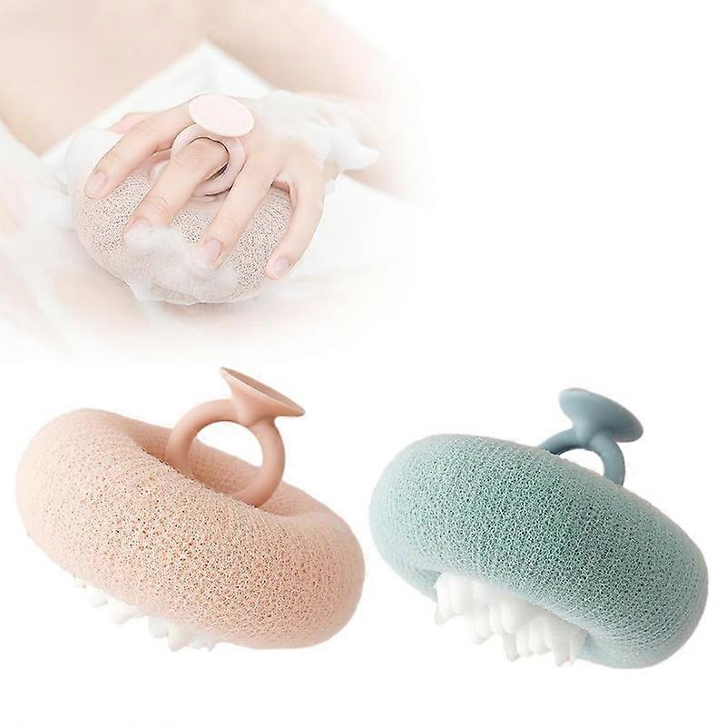 Super Soft Sunflower Suction Cup Bath Ball, Exfoliating Bath Sponge