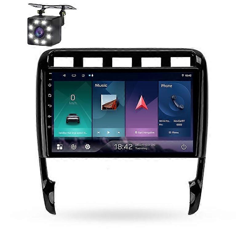 Car Radio Android For Porsche Cayenne I 1 9PA 2002-2010 Auto Multimedia Stereo GPS