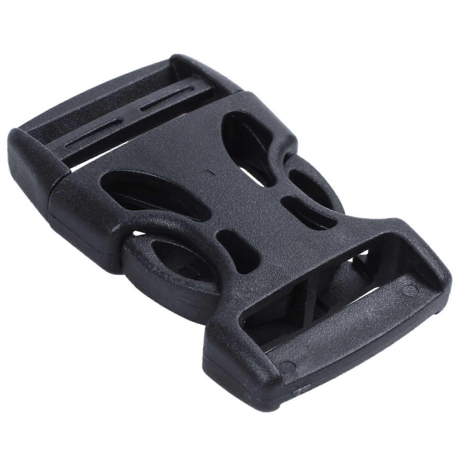 4pcs Plastic Side Quick Release Buckles Clip for 25mm Webbing Band Black