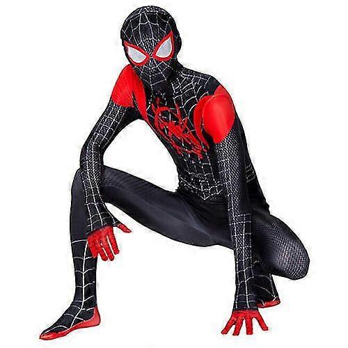 スーパーヒーローコスチュームキッズマイルモラレスコスプレ大人1