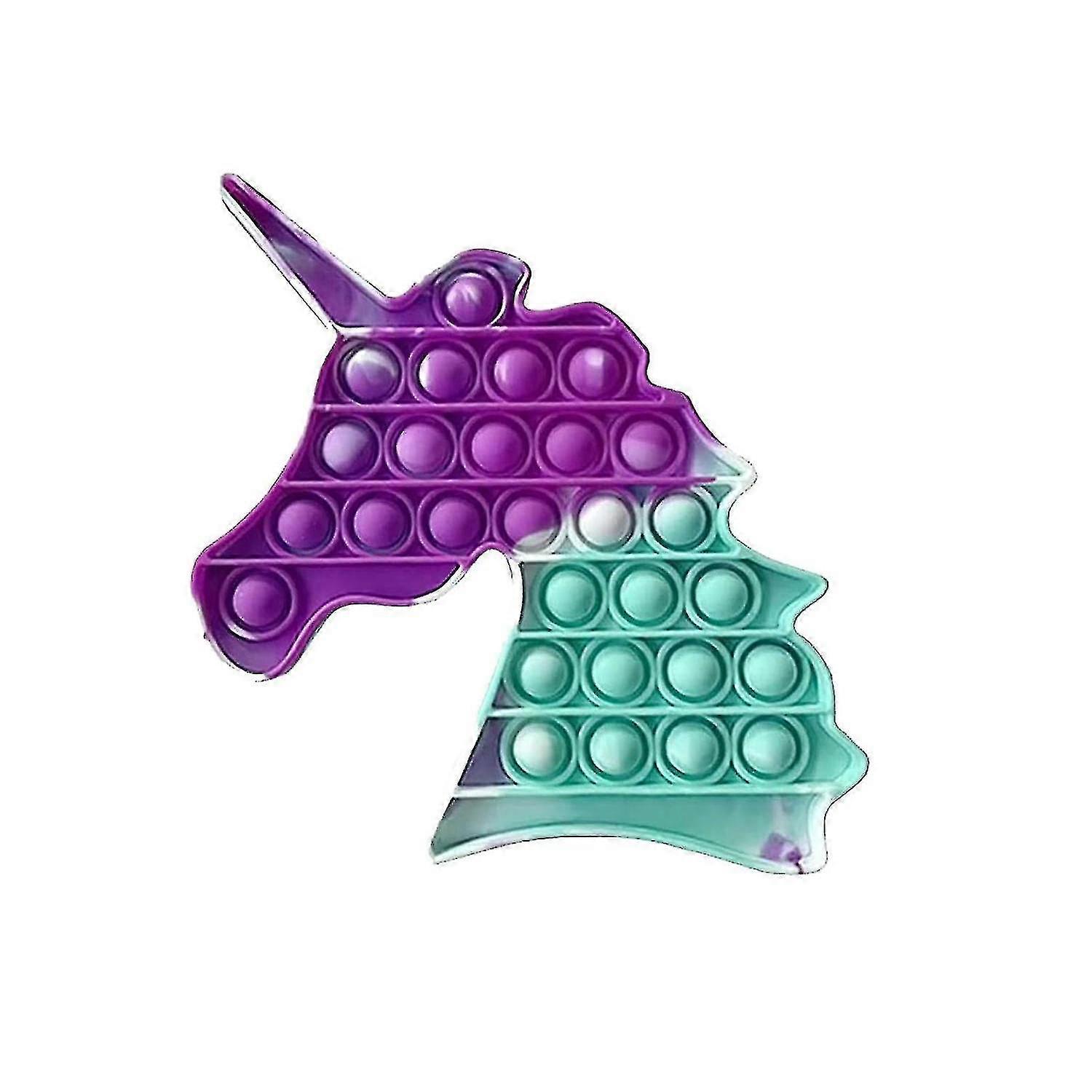 Stress Relief Purple Unicorn Shape Toy