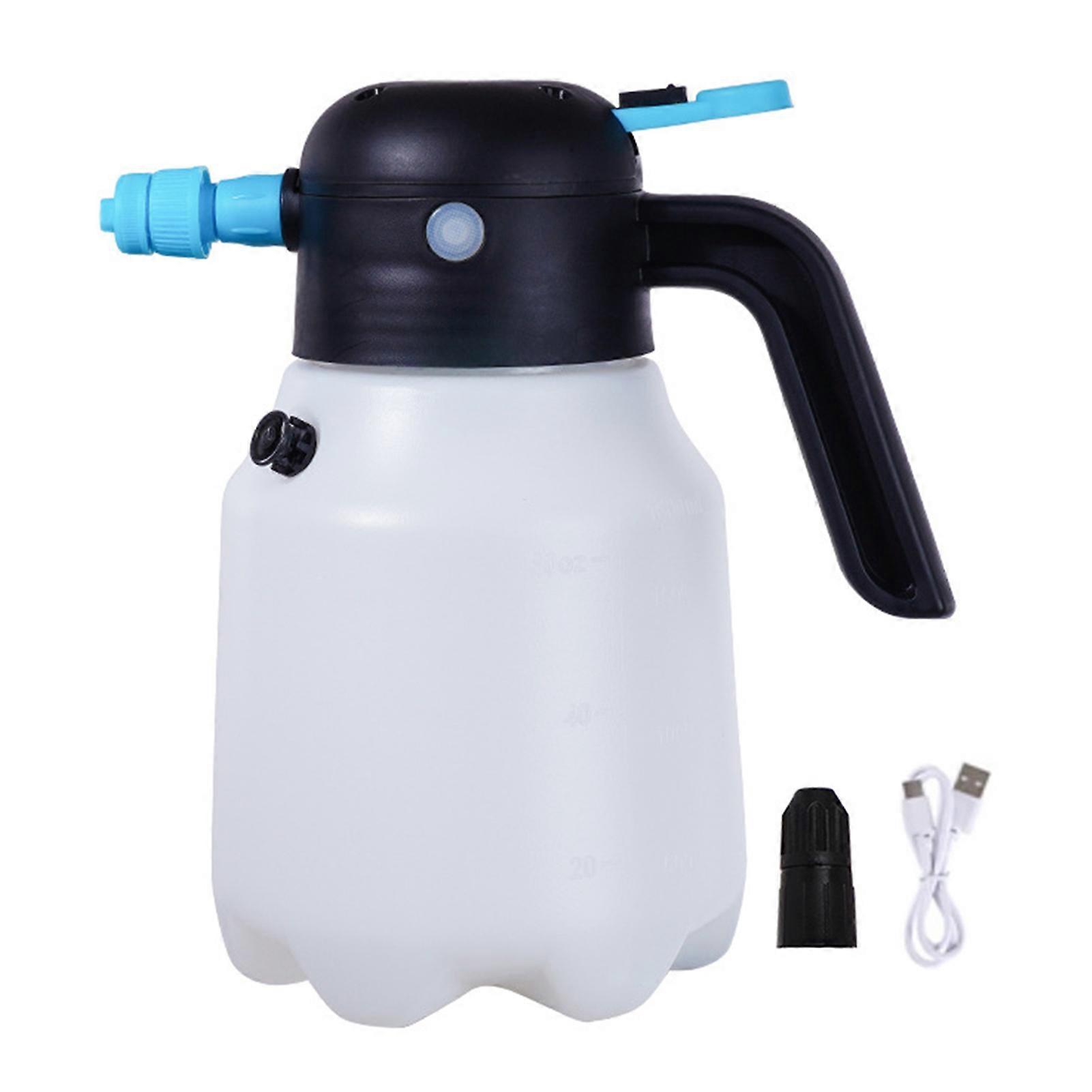 1.8L Cordless Electric Foam Sprayers Rechargeable Spray Bottle 3 Modes Handheld Foamer for Car Wash