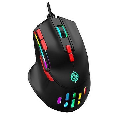 K-Snake Q15 9 Keys RGB Light Effect Wired Mechanical Mouse