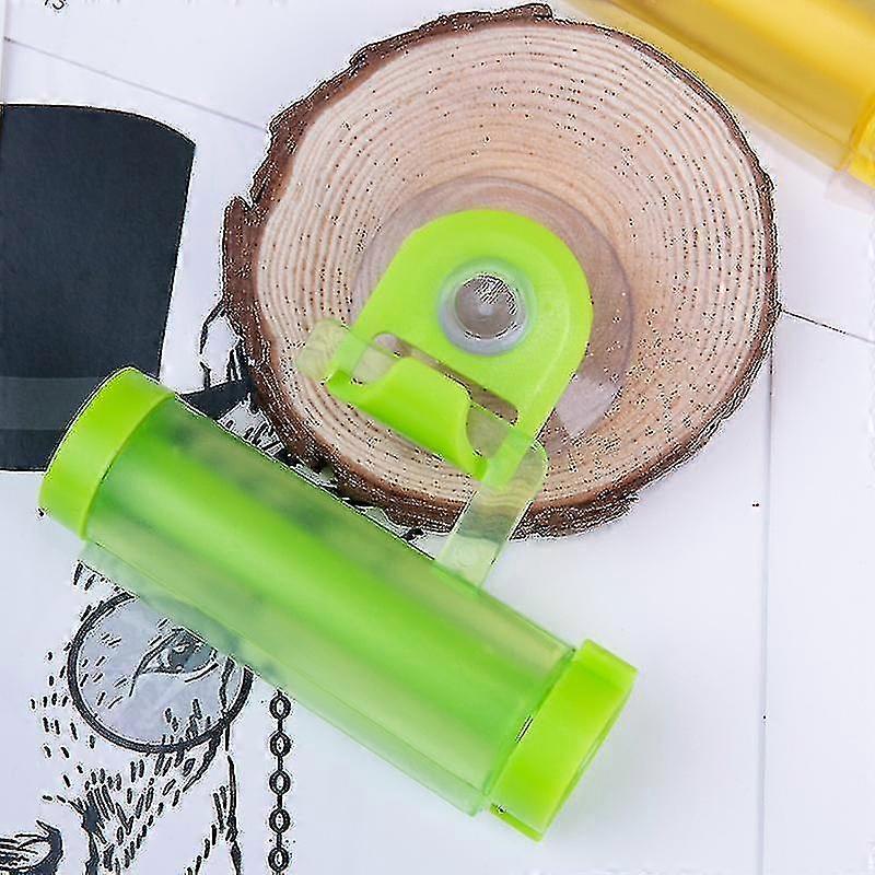 1set Plastic Toothpaste Tube Squeezer With Hooks Toothpaste Dispenser Vacuum