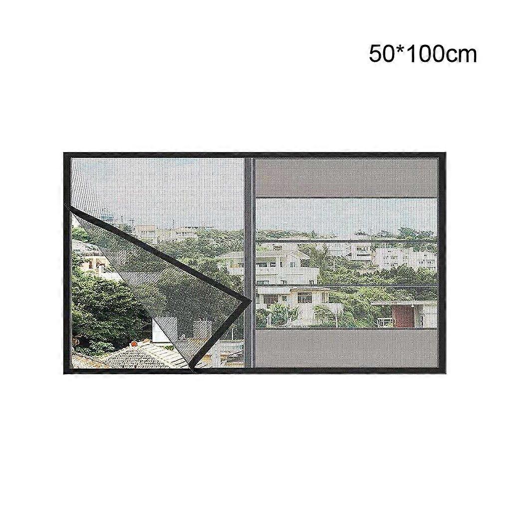 Écran de fenêtre en nylon découpable DIY Porte Fenêtre Écran Anti-insectes Fly Bug Net