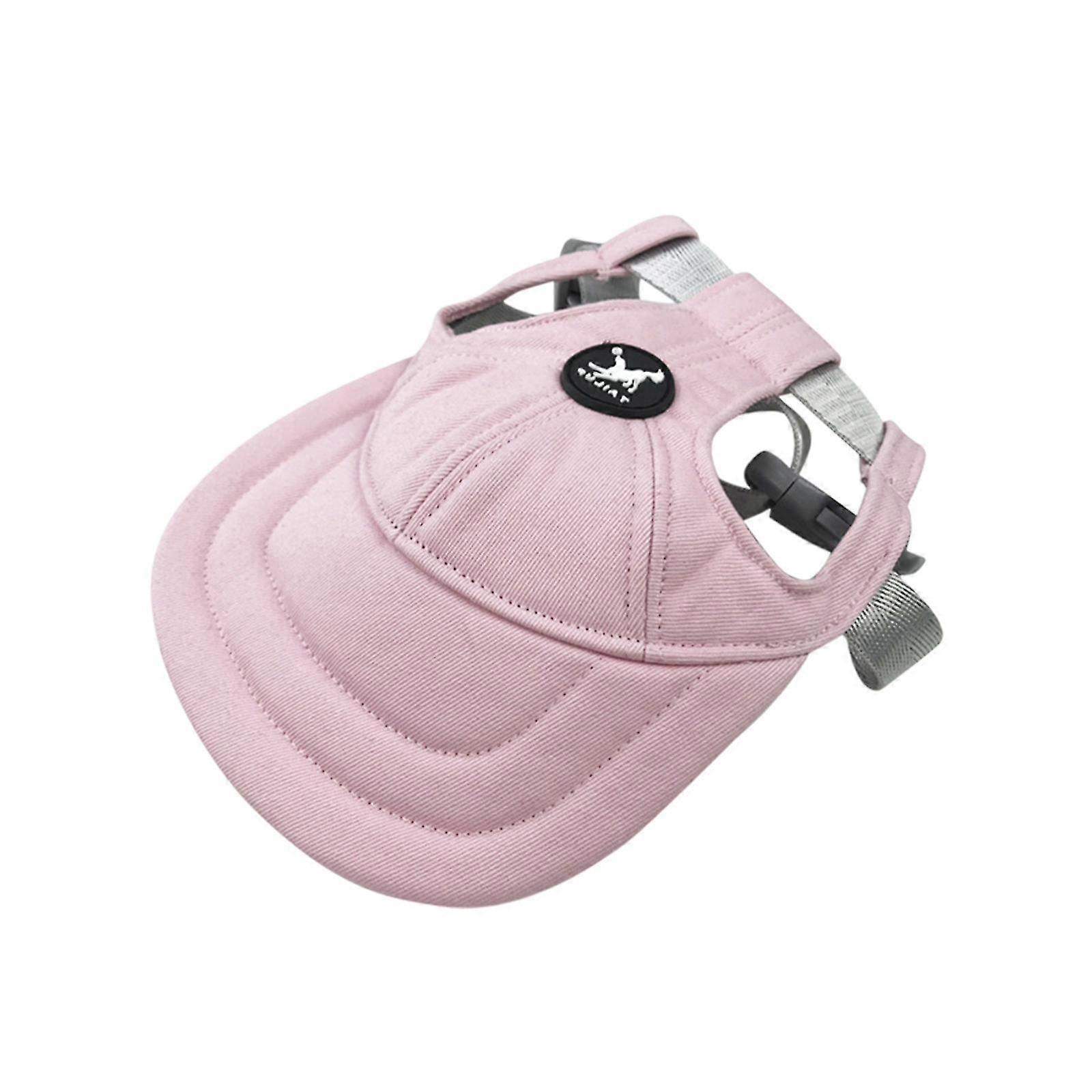 ペットサンハットバイザーキャップ屋外通気性猫犬犬耳穴付き子犬