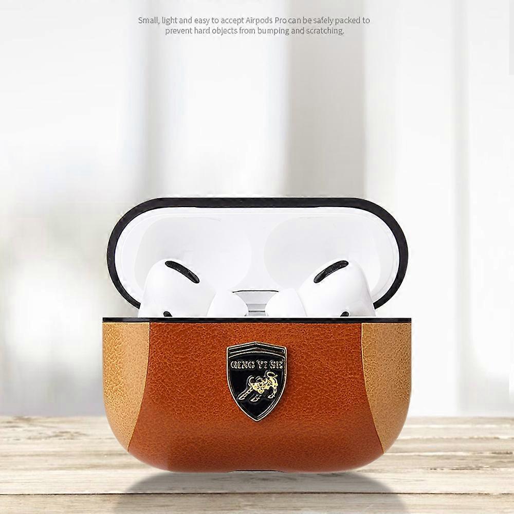 AirPods Pro Case Cover with Keychain,Leather