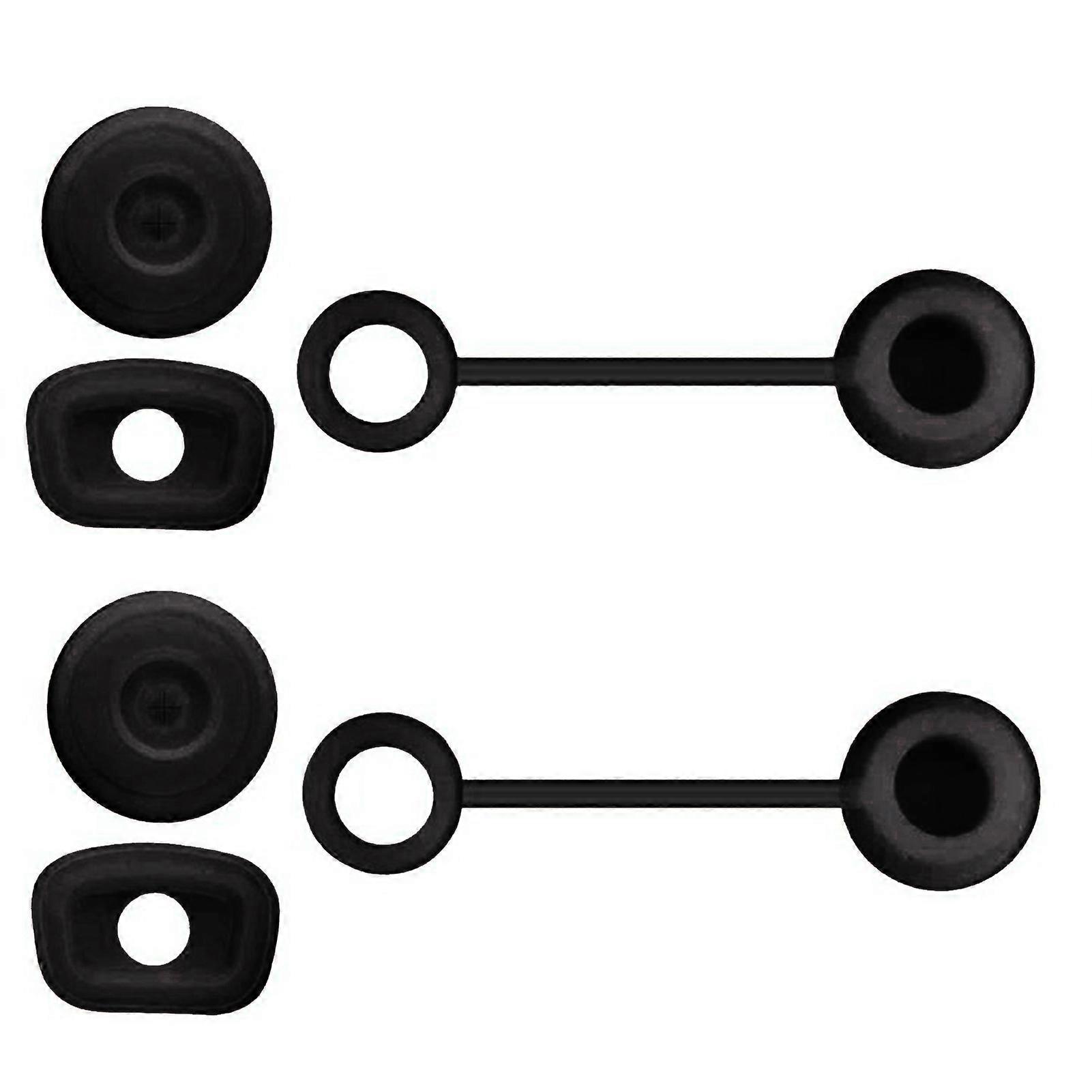 1 Set Spill Proof Stopper with Handle Food Grade BPA Free Dishwasher Safe Reusable Leak-proof Silicone Straw Cover Square Round Leak Stopper Kitchen S
