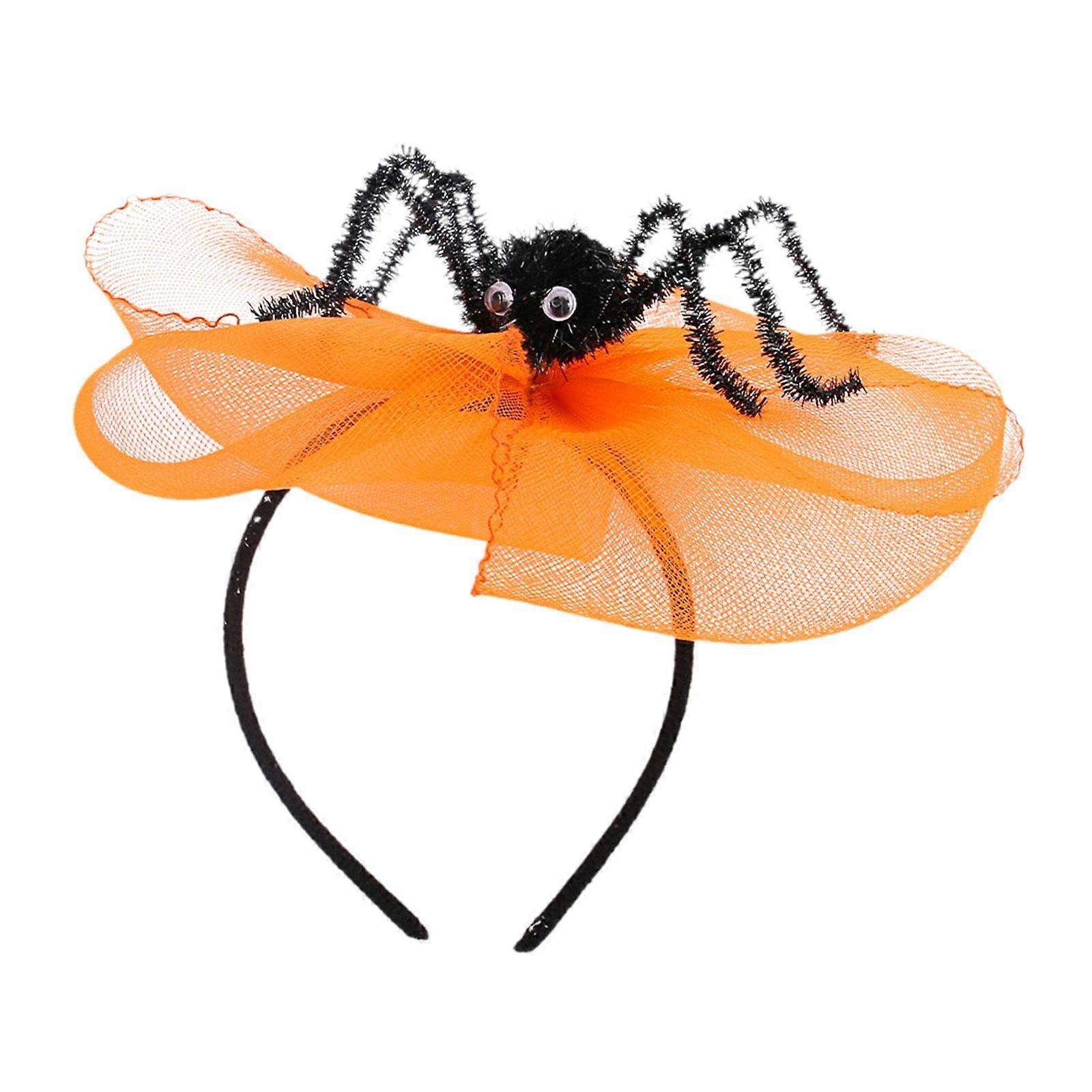 할로윈 머리띠 가벼운 귀여운 머리 장식 축제 카니발 생일 오렌지