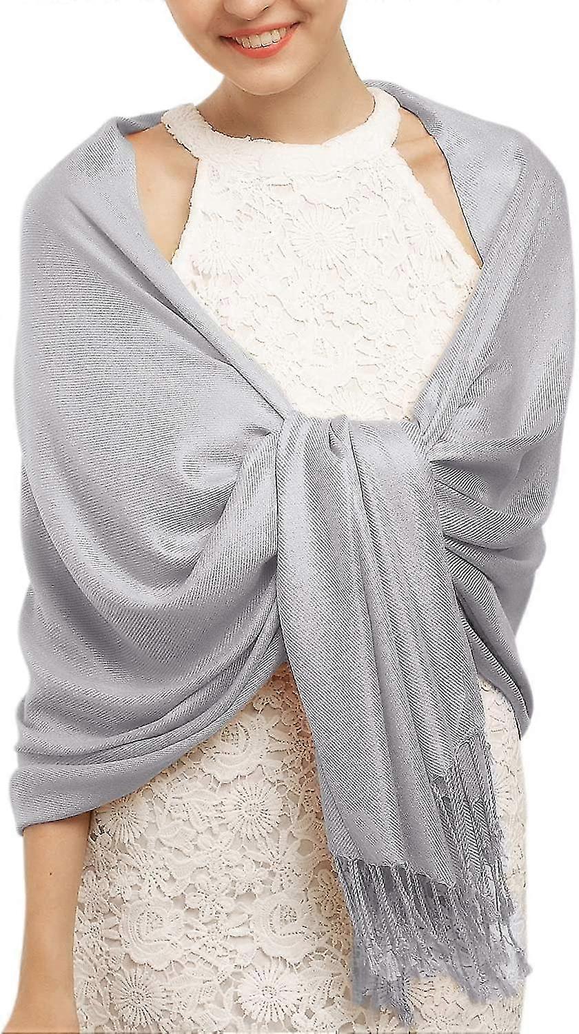 Women's Silky Scarf Pashmina Shawls And Wraps For Wedding Favors