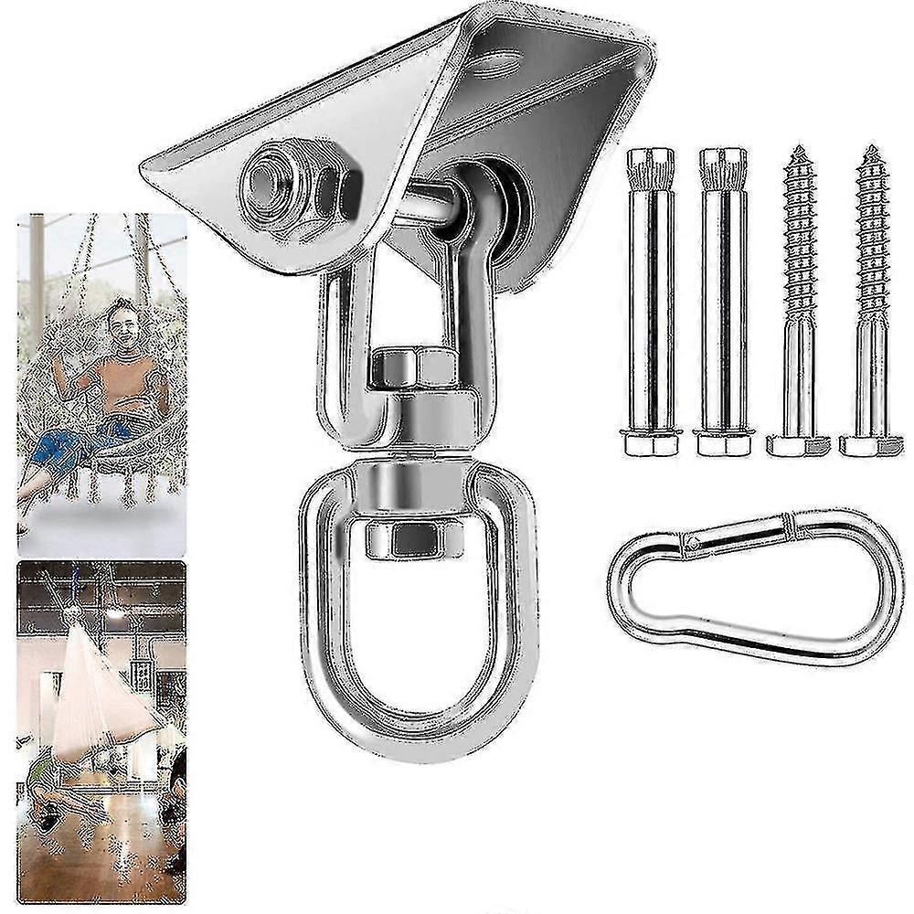 Heavy Duty Swing Hooks 360swivel Swing Hangers Stainless Steel Hammock Hooks