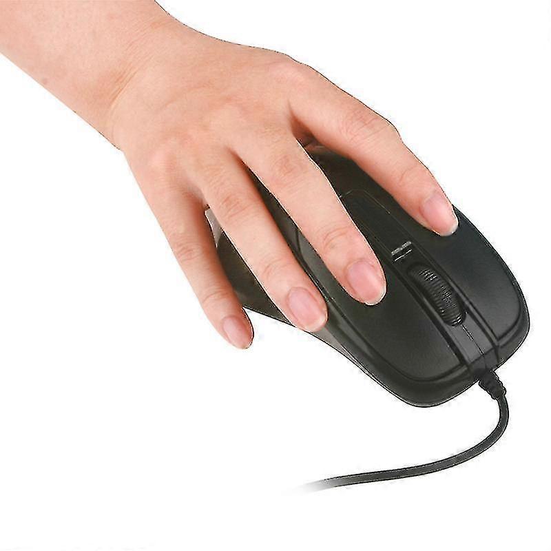 WJTG Mcsaite Ps2 Wired Working Gaming Optical Mouse Ps/2 Port Home ...