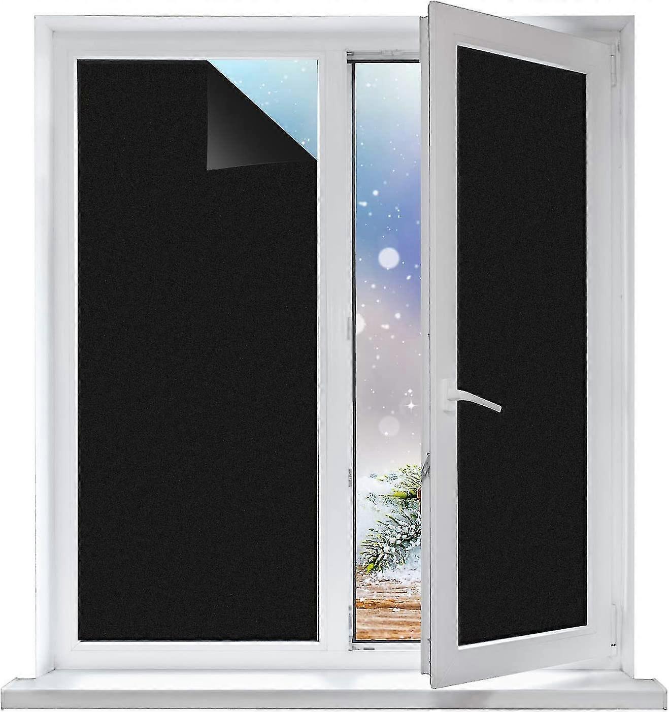 فيلم نافذة التعتيم ، فيلم نافذة التعتيم لمطبخ غرفة نوم الحمام المنزلي للمكتب ، 44.5x200 سم