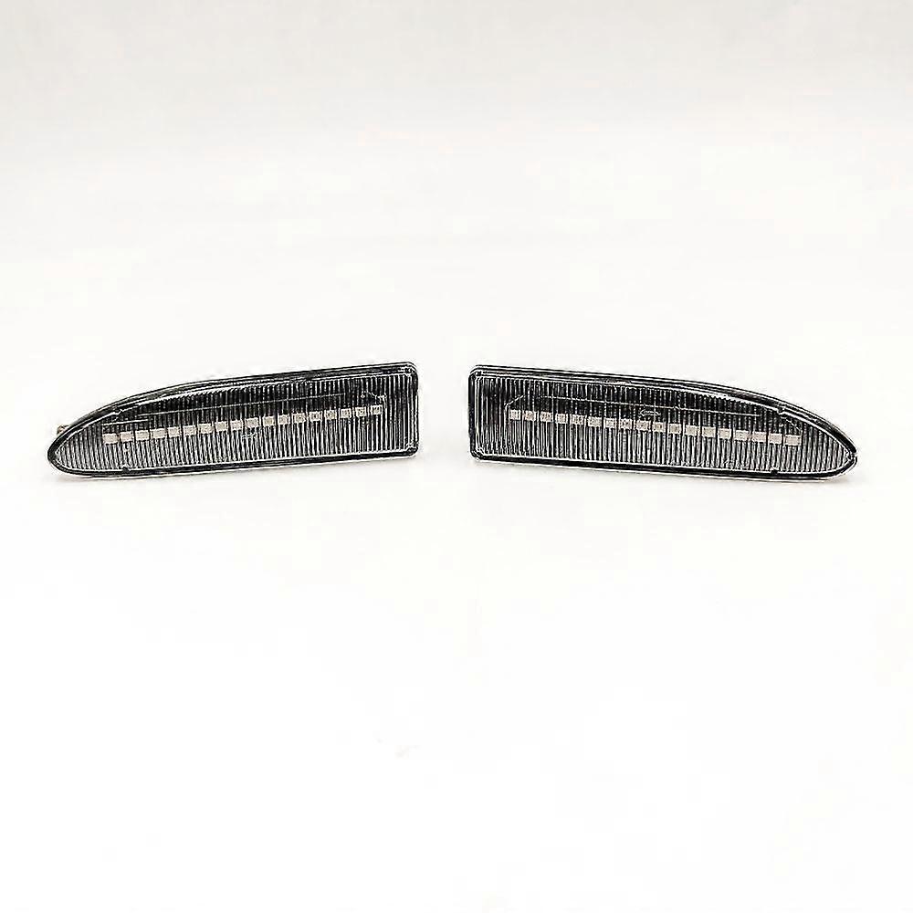2Pcs Dynamic LED Side Marker Light For Jaguar X-TYPE 2002 2003 2004 2005 2006 2007 2008 2009 Arrow Turn Signal lamp