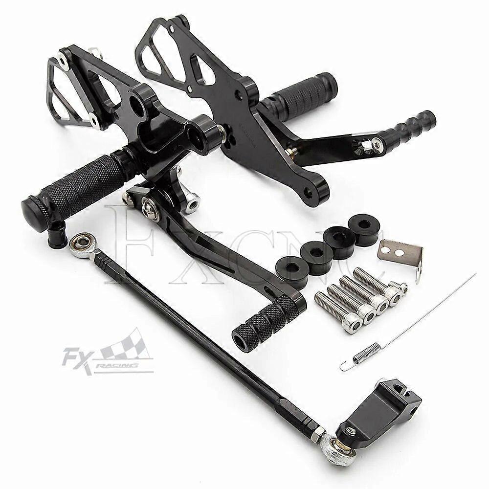 2022 2013 fr yamaha mt07 fz07 MT-07 mt 07 FZ-07 xsr700 2021-cnc verstellbare hintere Furasten Fu sttze Fu pedals tift