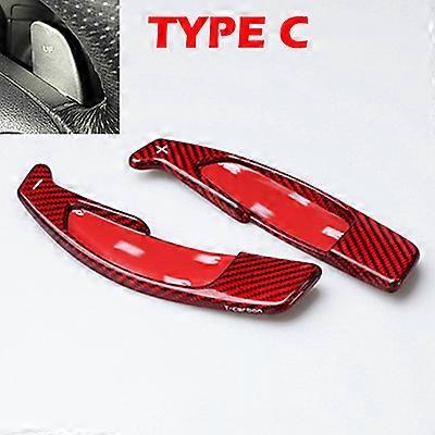تمديد ناقل الحركة مجداف الكربون على شكل حرف T لمرسيدس بنز AMG A45 C63 CLA45 GLE GLA CLS GLS W203 W204 W205 W213 W218 عجلة القيادة