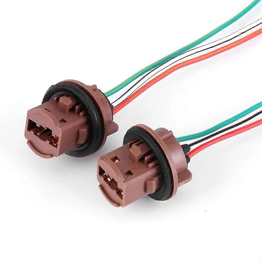 2pcs T20 7440 7443 LED bulb holder LED socket adapter connector LED parking side light lamp Wiring Harness adaptor Socket