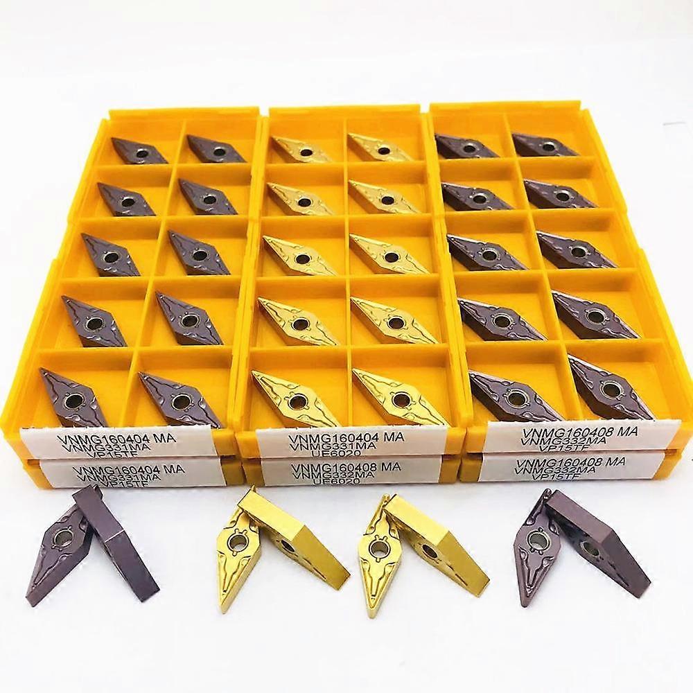 VNMG160408 VNMG160404 MA high-quality external turning tool carbide blade metal lathe tool VNMG steel processing CNC parts tool