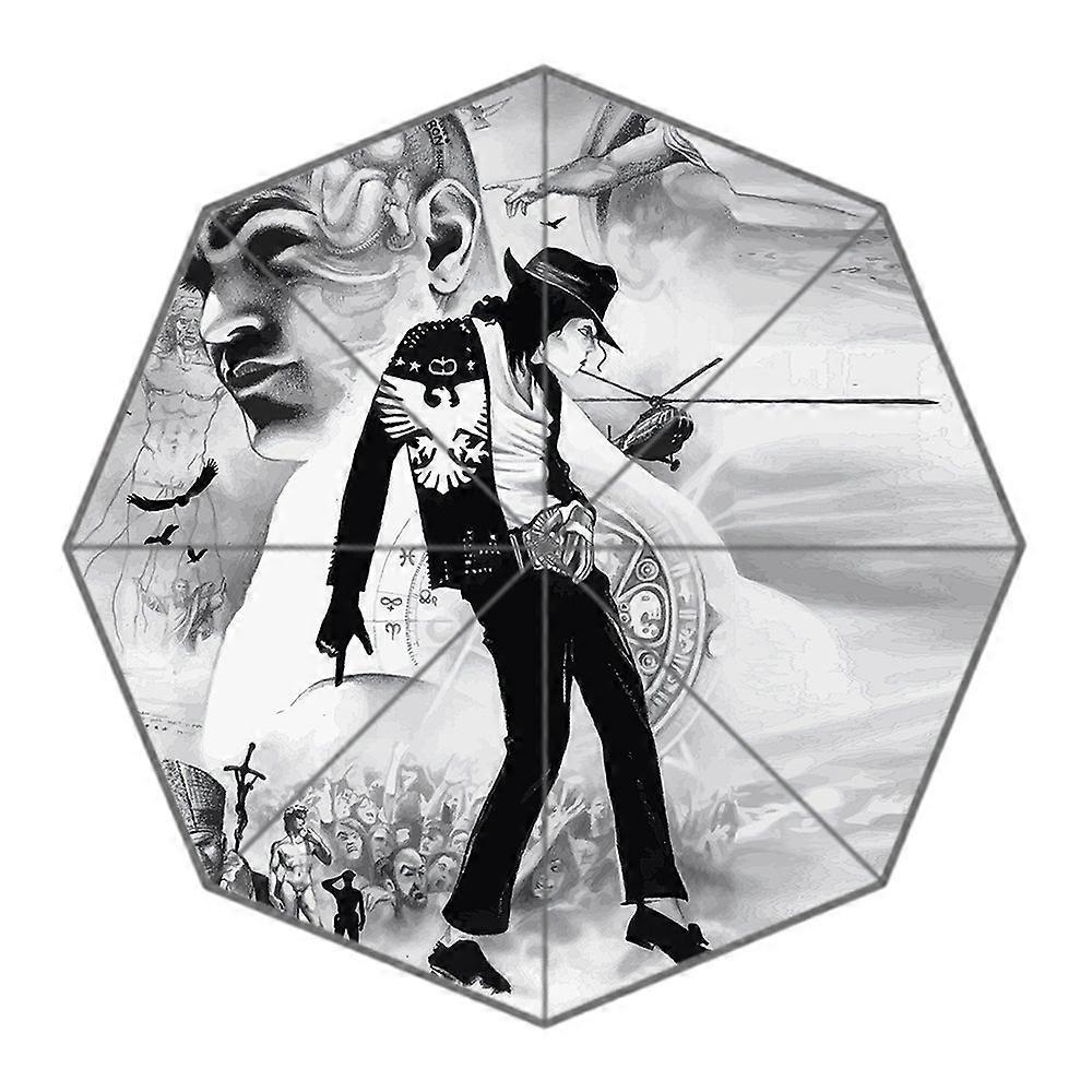 Fashion Design Umbrella Custom Michael Jackson Folding Umbrella For Man And Women