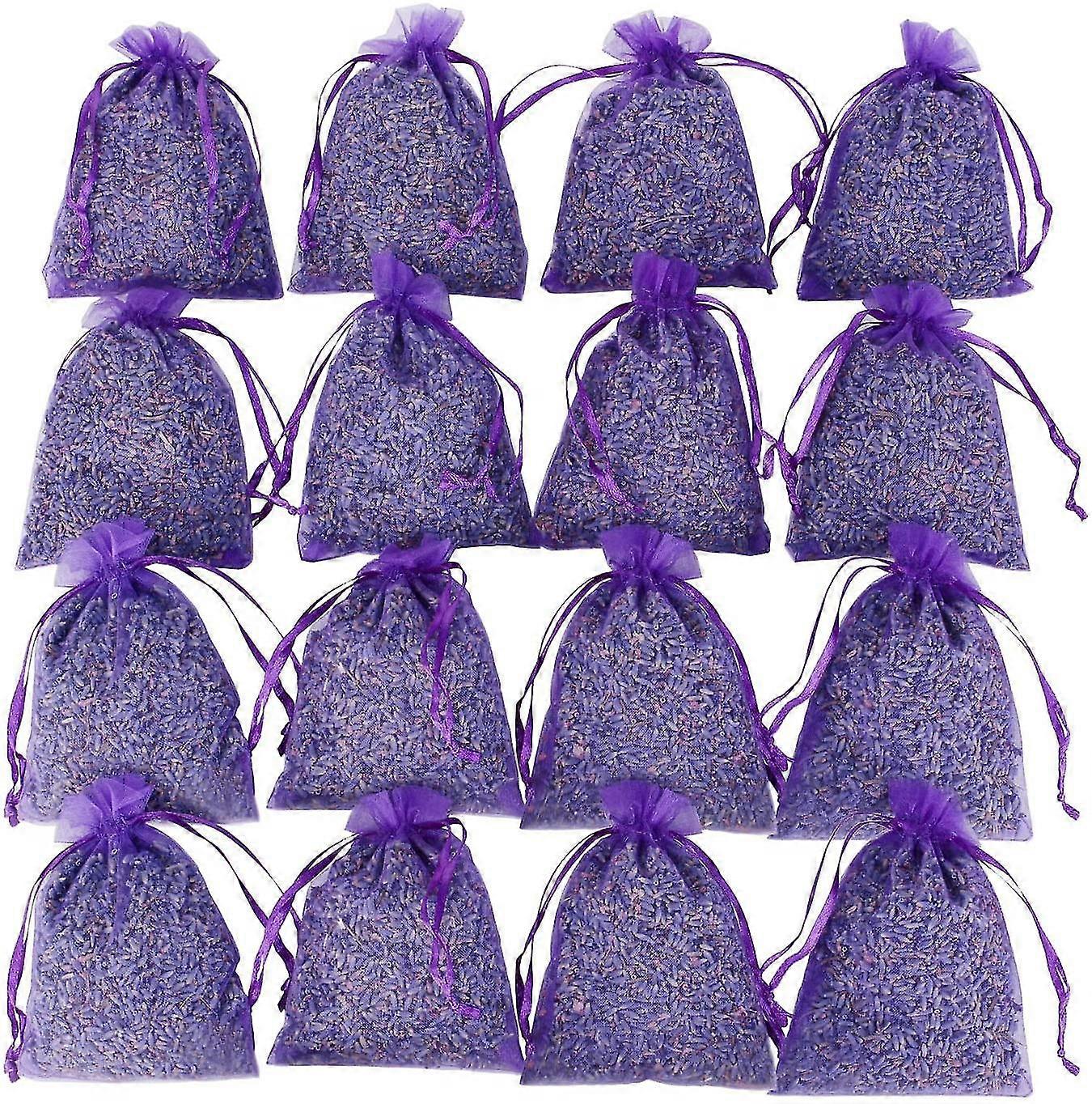Sac artisanal Sachets de Lavande Séchée Violette - 16 Sachets