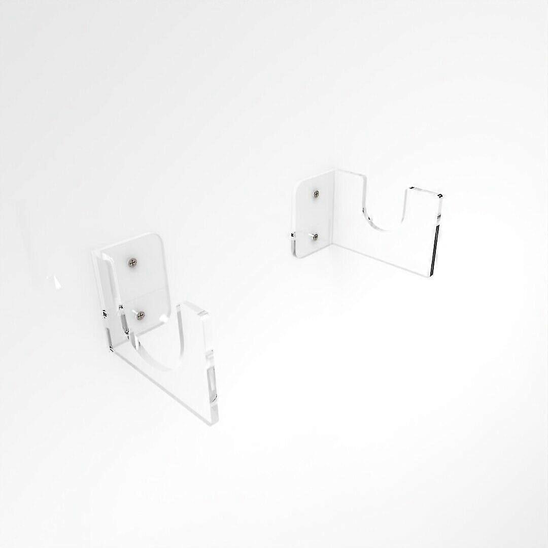 Wall Mounted Horizontal Baseball Bat Hanger Acrylic Wall Mounted Storage Bracket Bat Stand