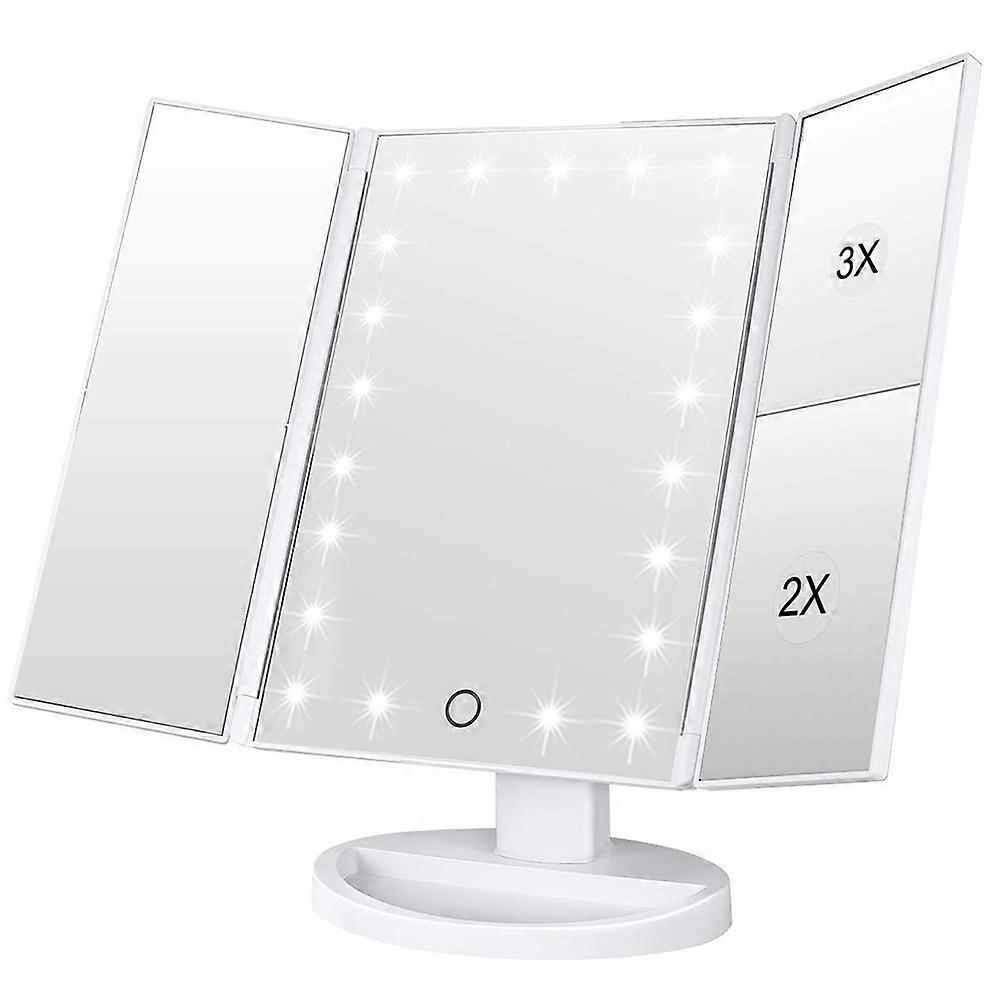 Makeup Mirror with Light 22 Led Vanity Mirror with 2X/3X Magnification